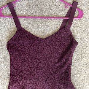 Size S Free People ombré foil lace dress